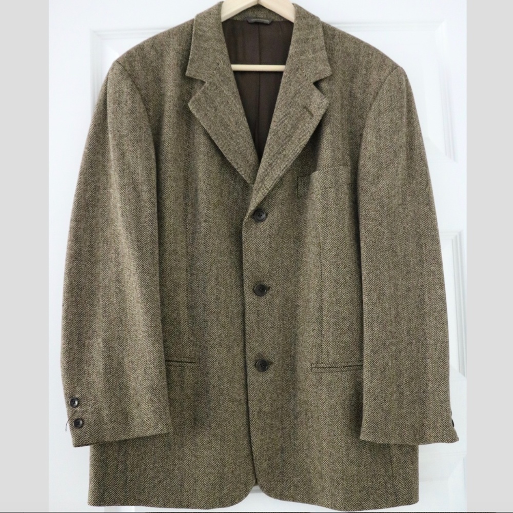 Banana Republic Men Three Button Wool Sport Coat